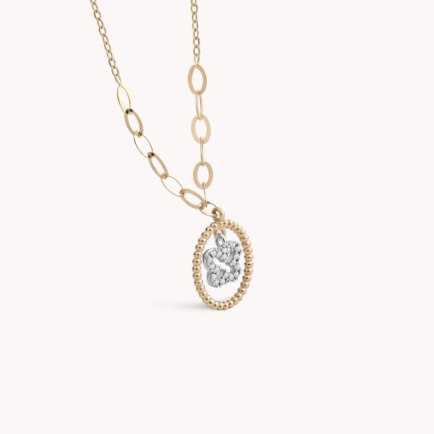 Zlatna ogrlica Glossy Butterfly