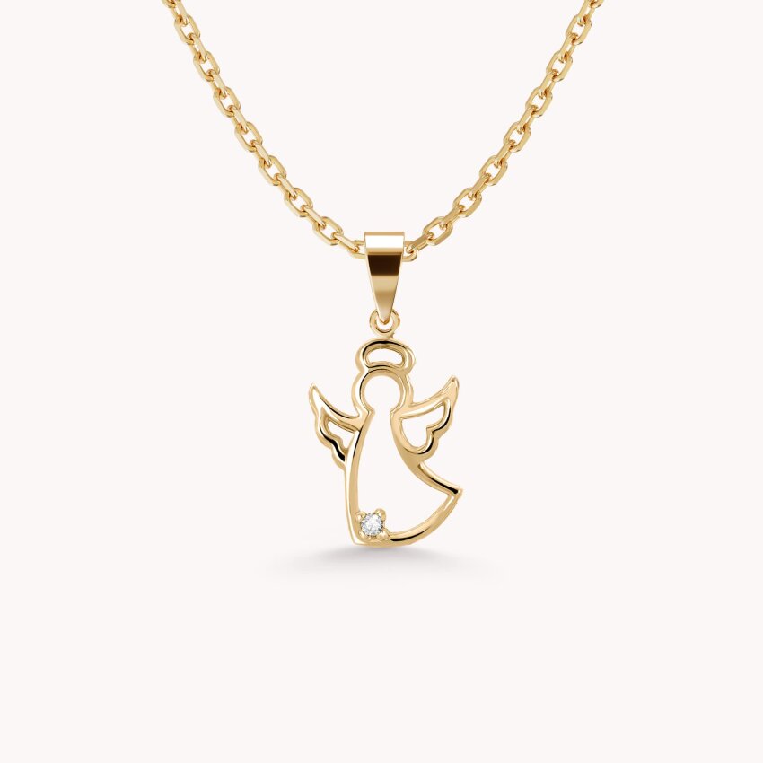 Zlatni privjesak Angel