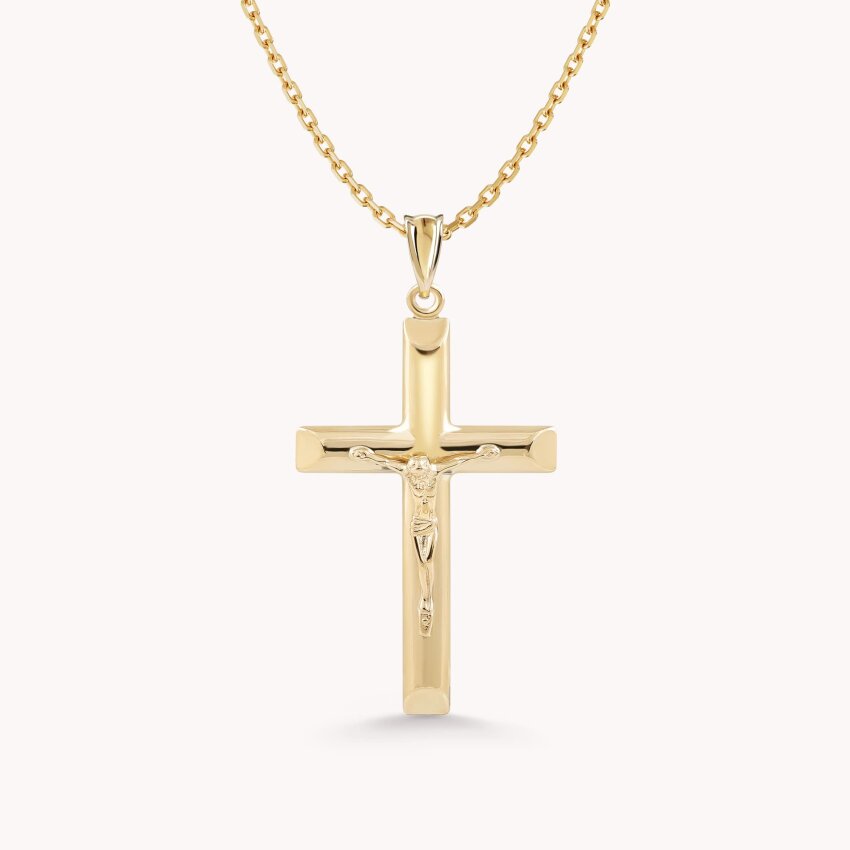 Zlatni privjesak Cross