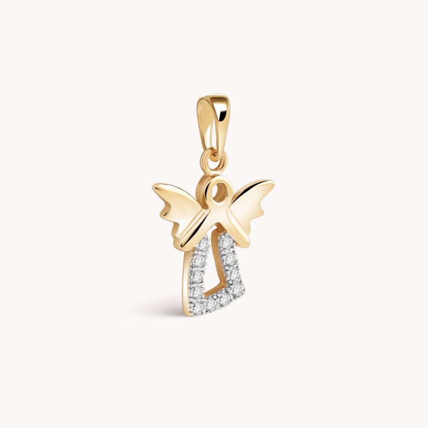 Zlatni privjesak Angel