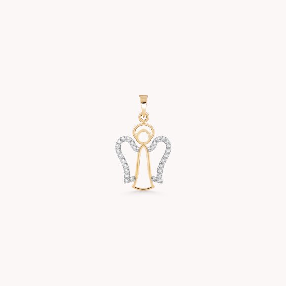 Zlatni privjesak Angel