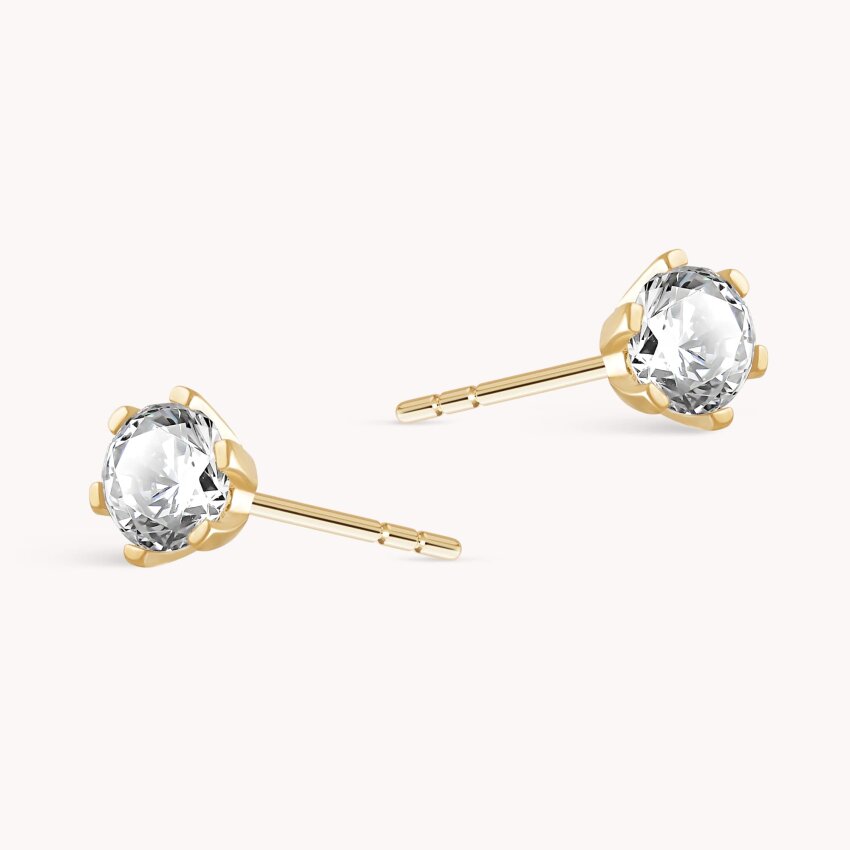 Zlatne naušnice Simple Beauty