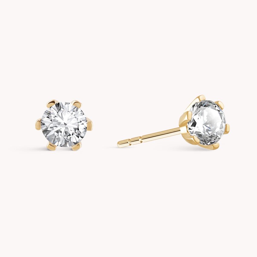 Zlatne naušnice Simple Beauty