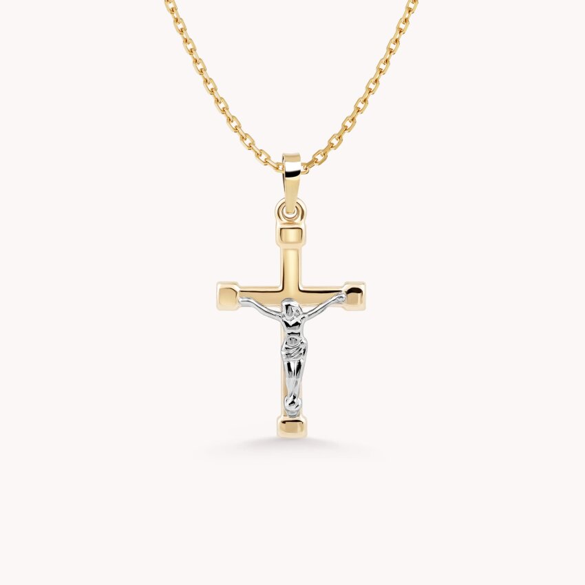 Zlatni privjesak Cross