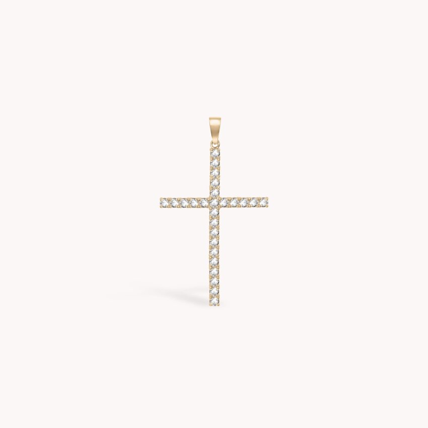 Zlatni privjesak Cross