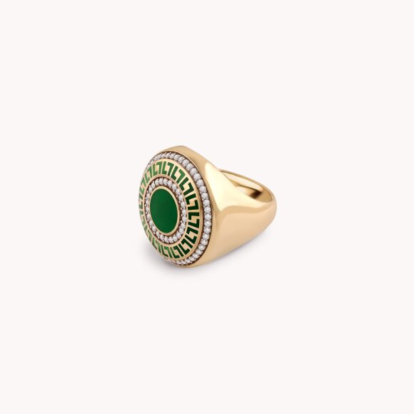 Zlatni prsten Royal Green