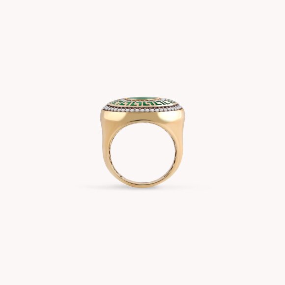 Zlatni prsten Royal Green