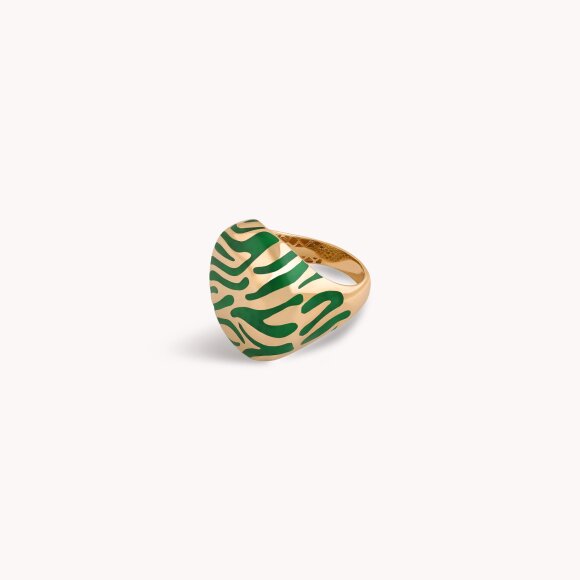 Zlatni prsten Green Jungle