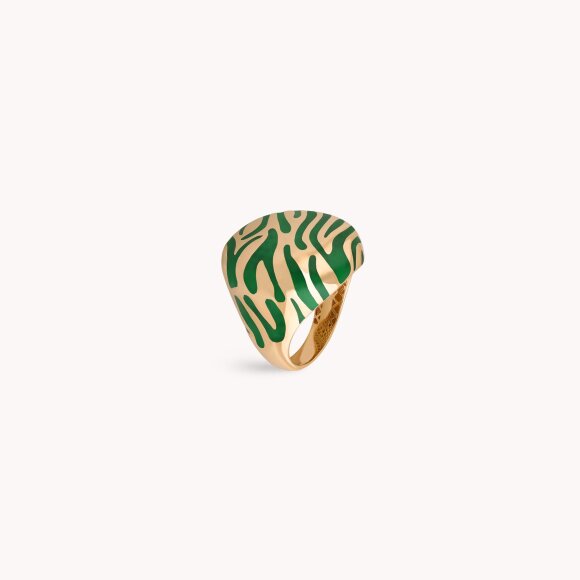 Zlatni prsten Green Jungle