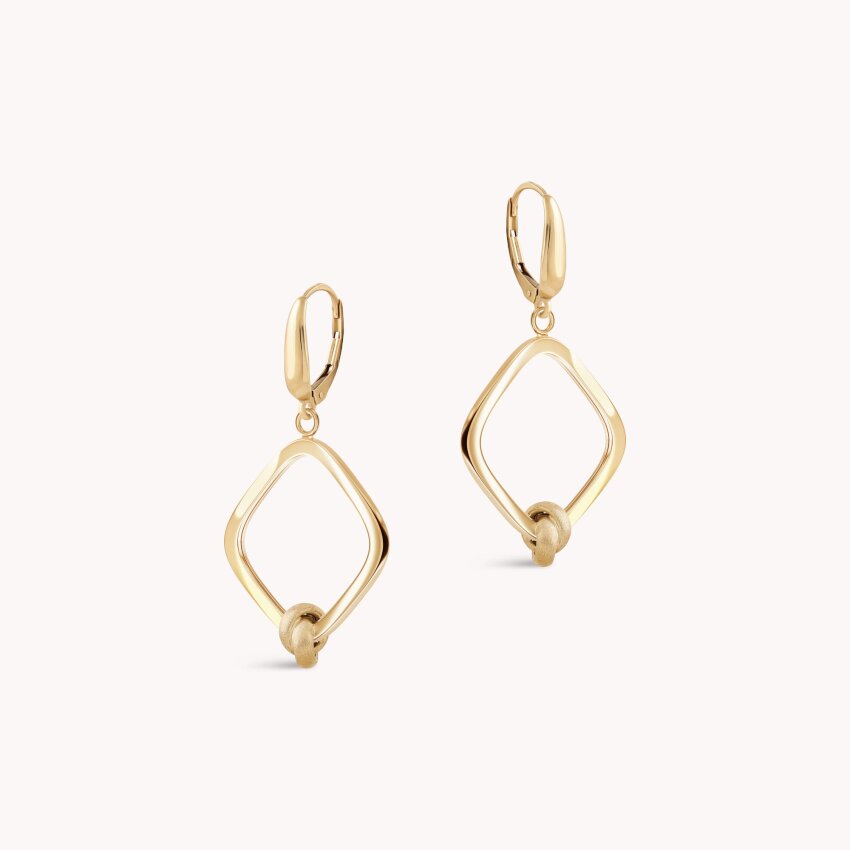 Zlatne naušnice Elegant Beauty