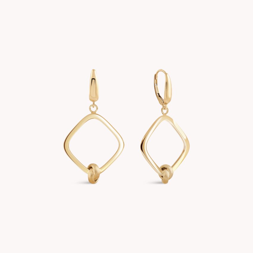 Zlatne naušnice Elegant Beauty