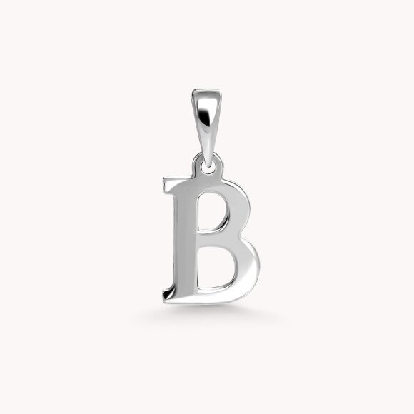 Zlatni privjesak Letter B