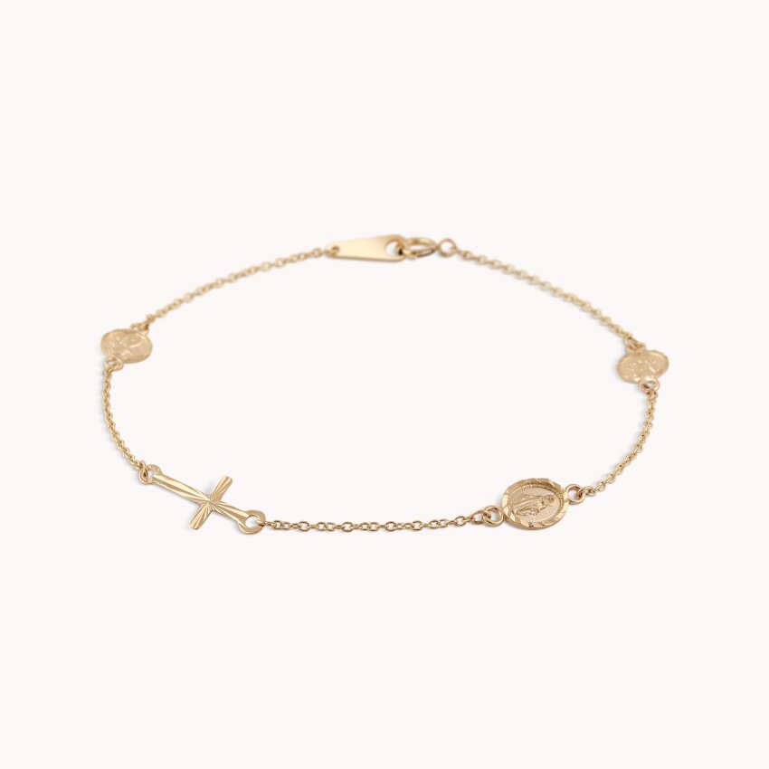 Zlatna narukvica Holy Mary