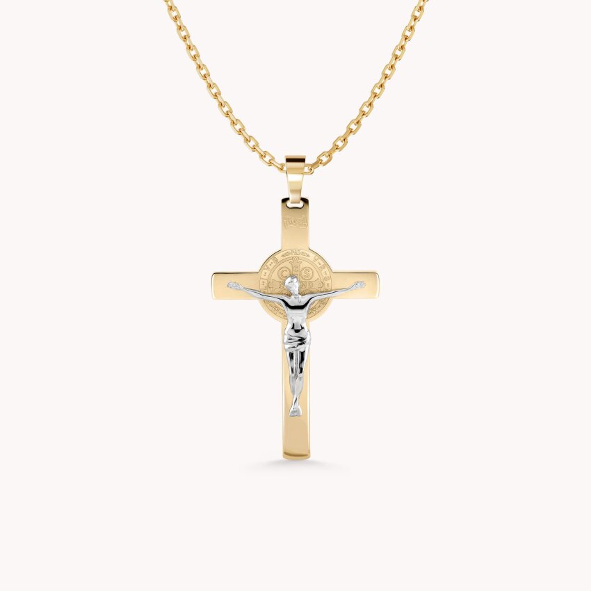 Zlatni privjesak Cross