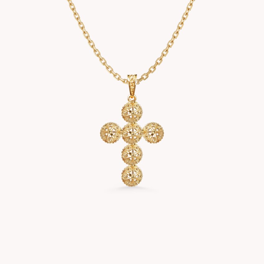 Zlatni privjesak Šibenski Križ