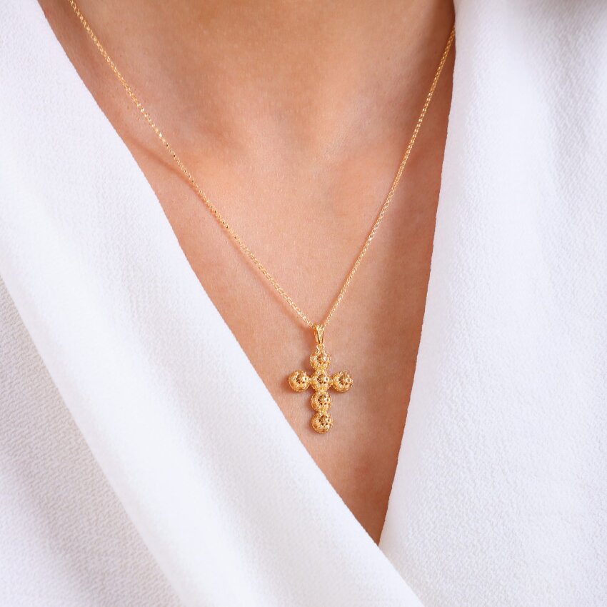 Zlatni privjesak Šibenski Križ