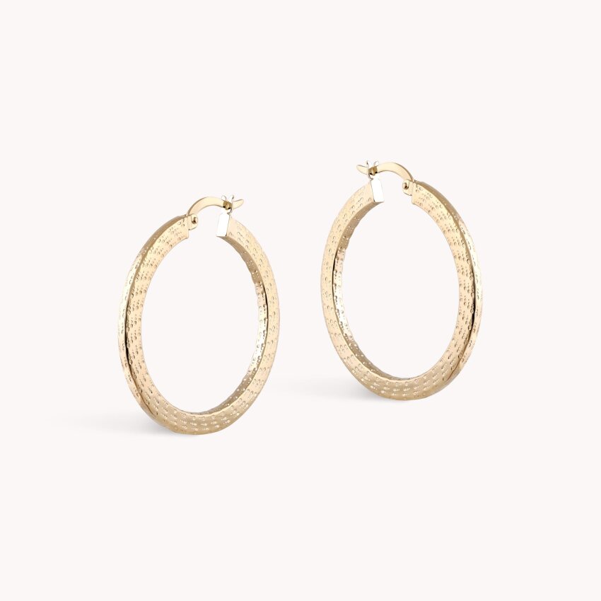 Zlatne naušnice Leah