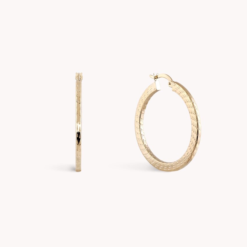 Zlatne naušnice Leah