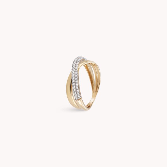 Zlatni prsten Simple Beauty