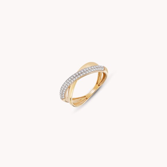 Zlatni prsten Simple Beauty