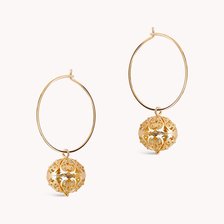 Srebrne naušnice Botuni