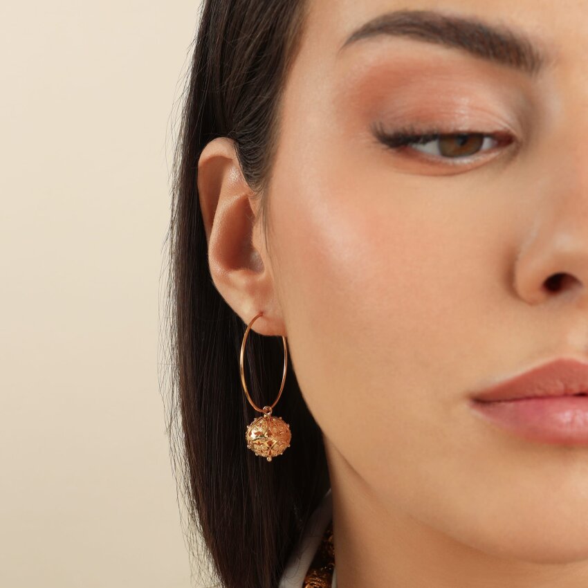 Srebrne naušnice Botuni