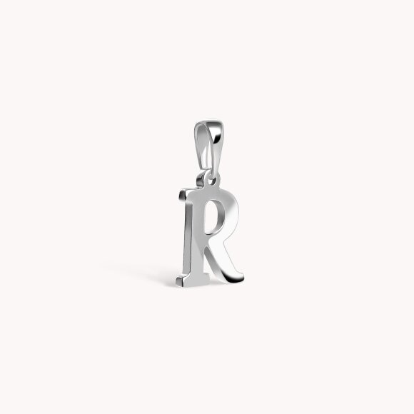 Zlatni privjesak Letter R