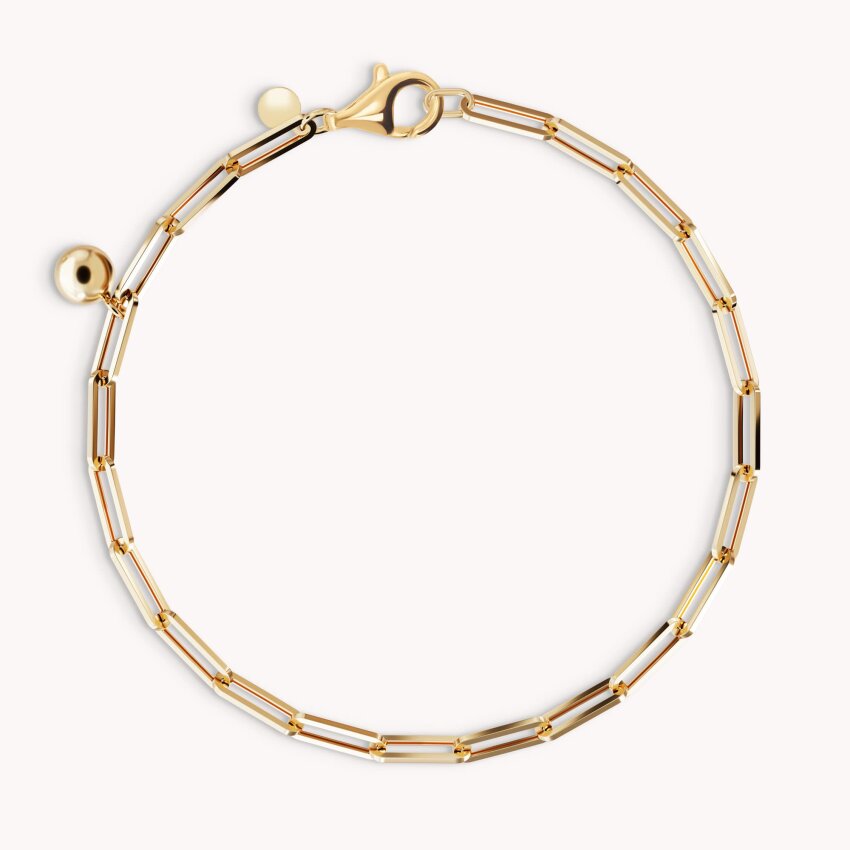 Zlatna narukvica Glam Chain