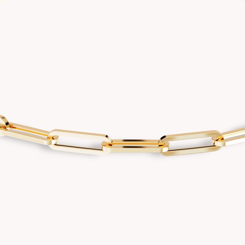 Zlatna narukvica Glam Chain