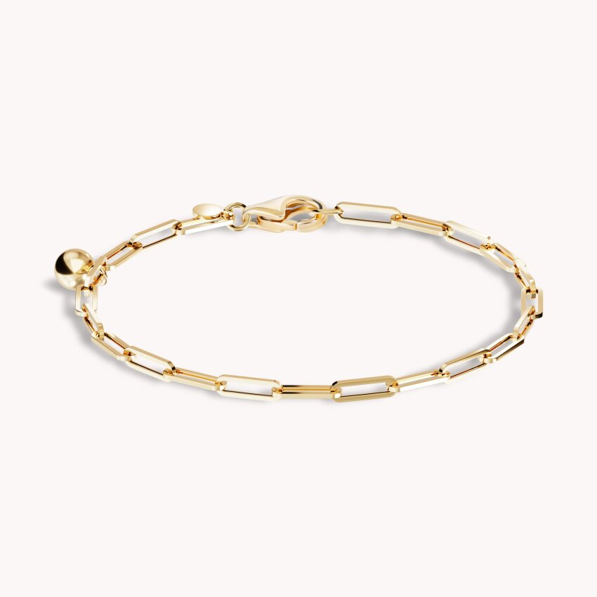 Zlatna narukvica Glam Chain