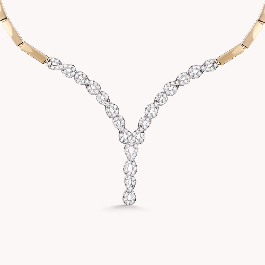 Zlatna ogrlica Royal Infinity