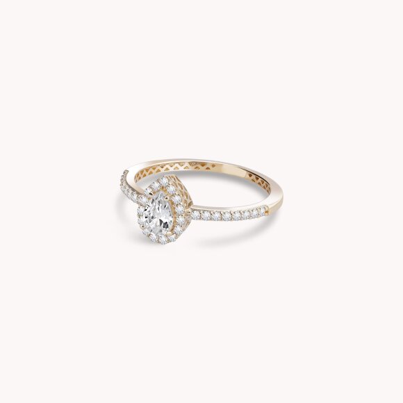 Zlatni prsten Royal Pear