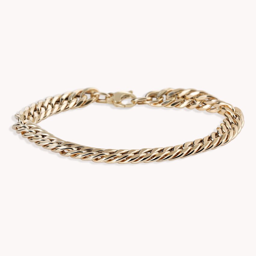 Zlatna narukvica Capsule Chain