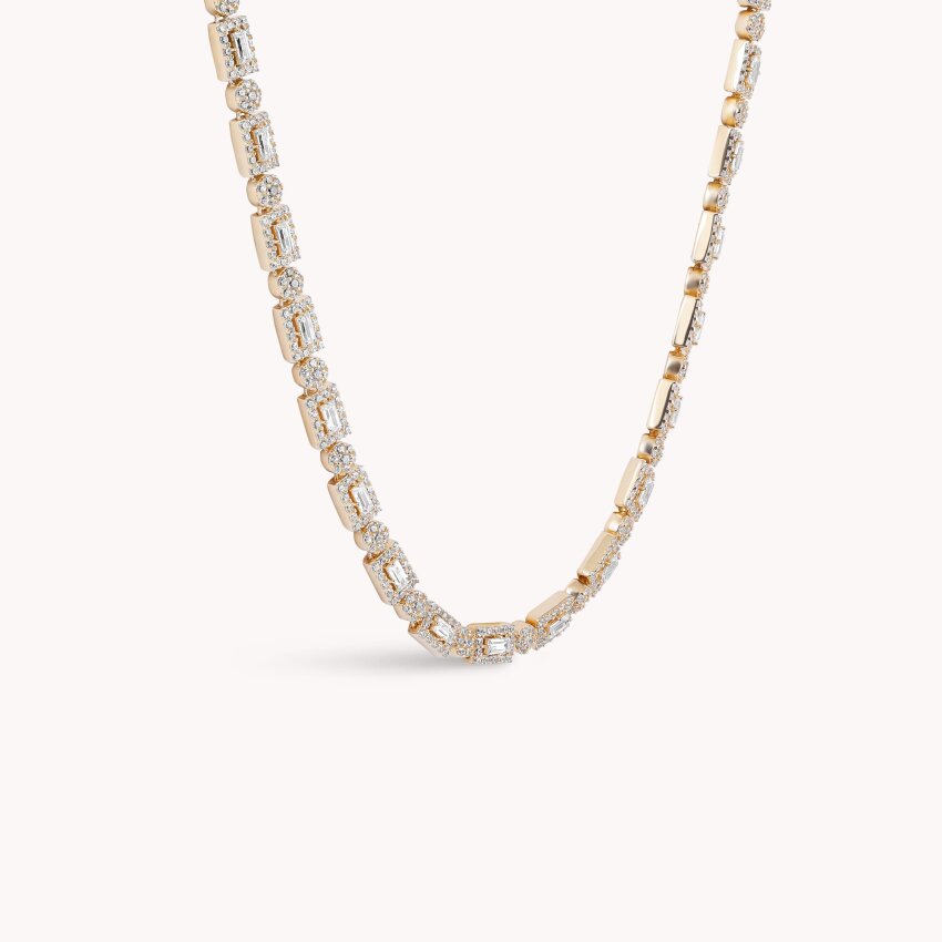 Zlatna ogrlica Royal Luster