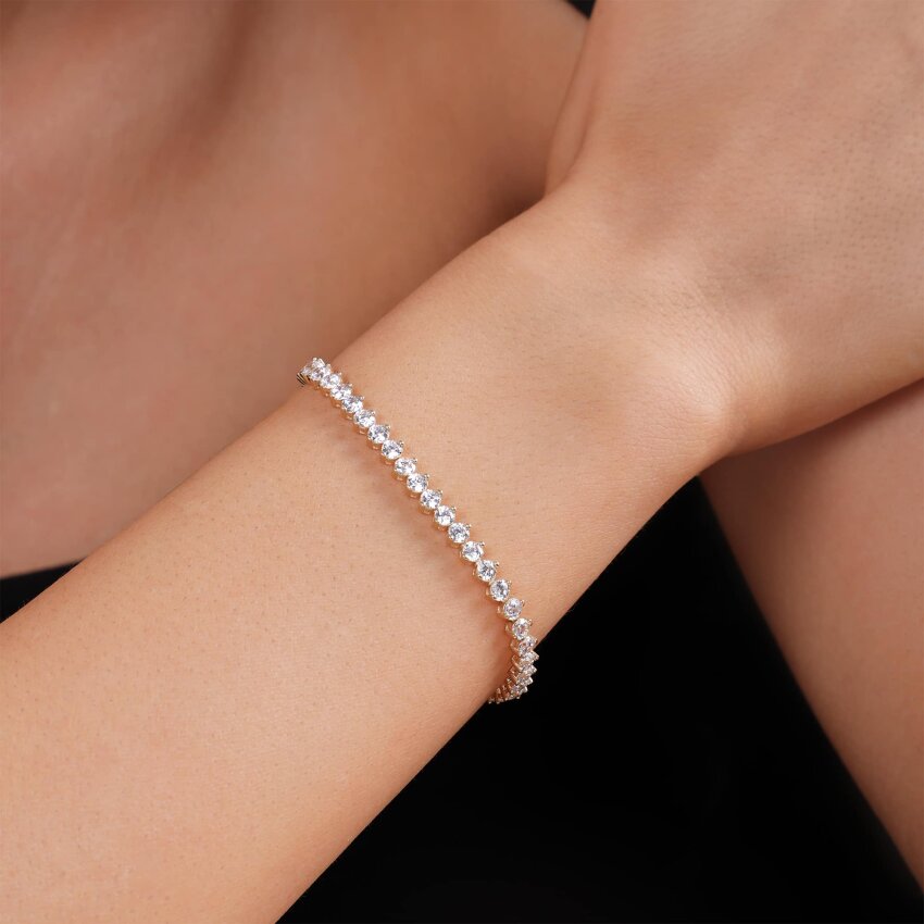 Zlatna narukvica Sparkle