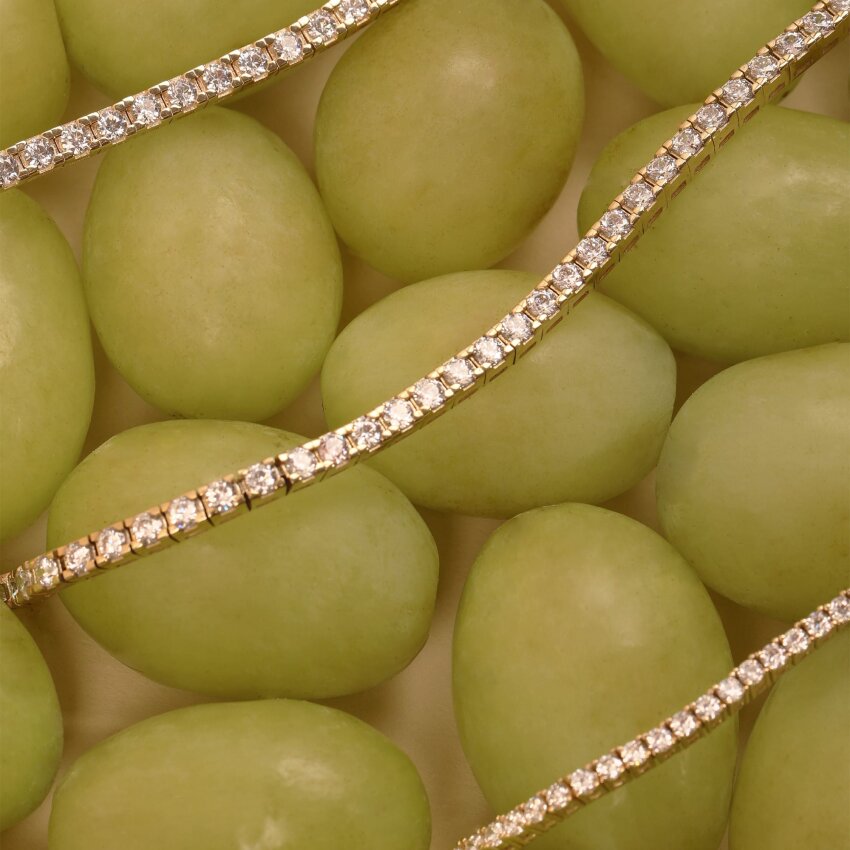 Zlatna narukvica Glossy