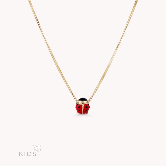 Zlatna ogrlica Ladybug