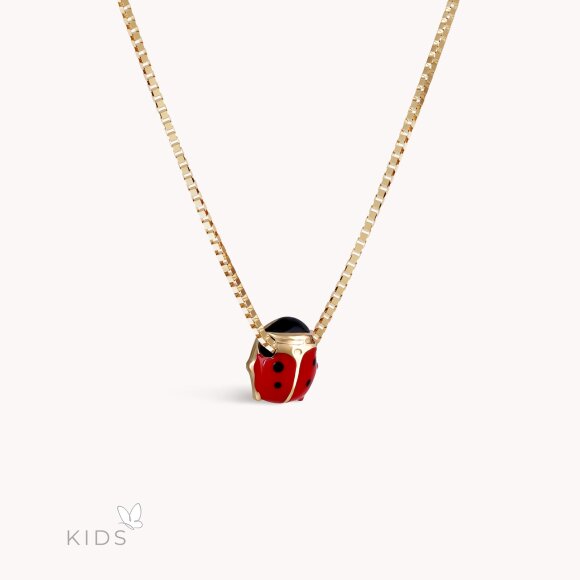 Zlatna ogrlica Ladybug