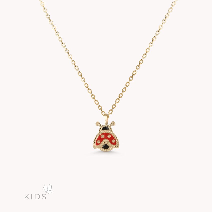 Zlatna ogrlica Little Ladybug
