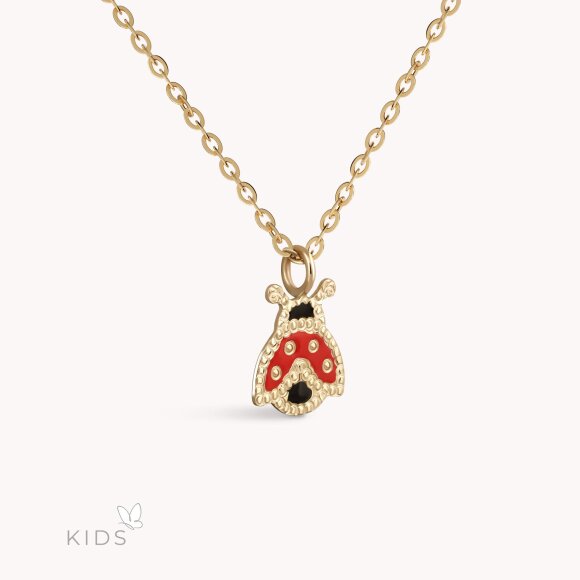 Zlatna ogrlica Little Ladybug