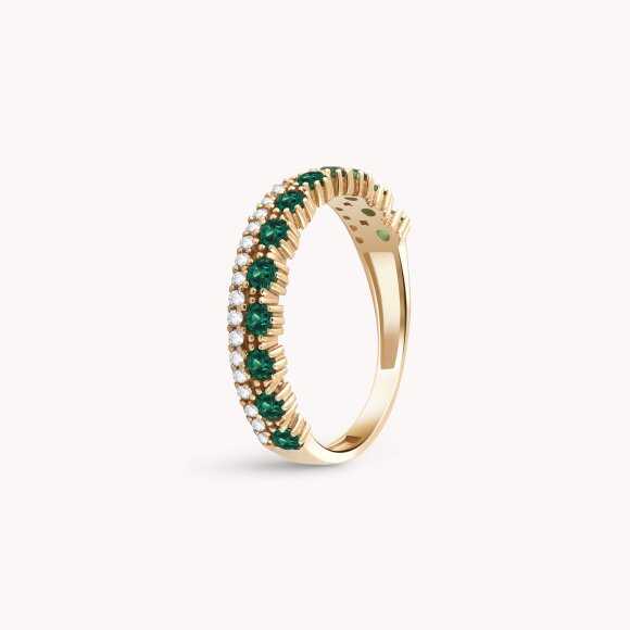 Zlatni prsten Gold and Green