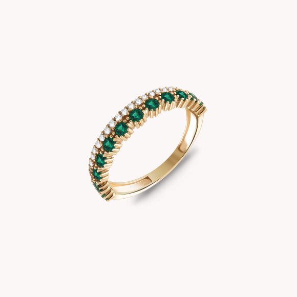 Zlatni prsten Gold and Green