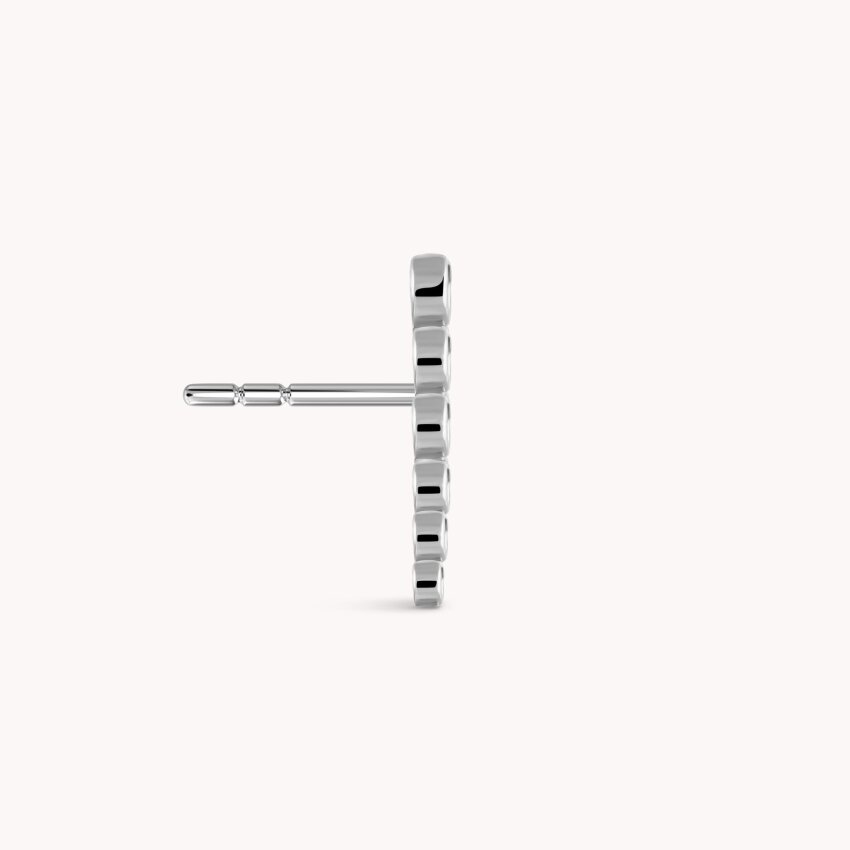 Zlatne naušnice Razni cirkoni Bijelo zlato