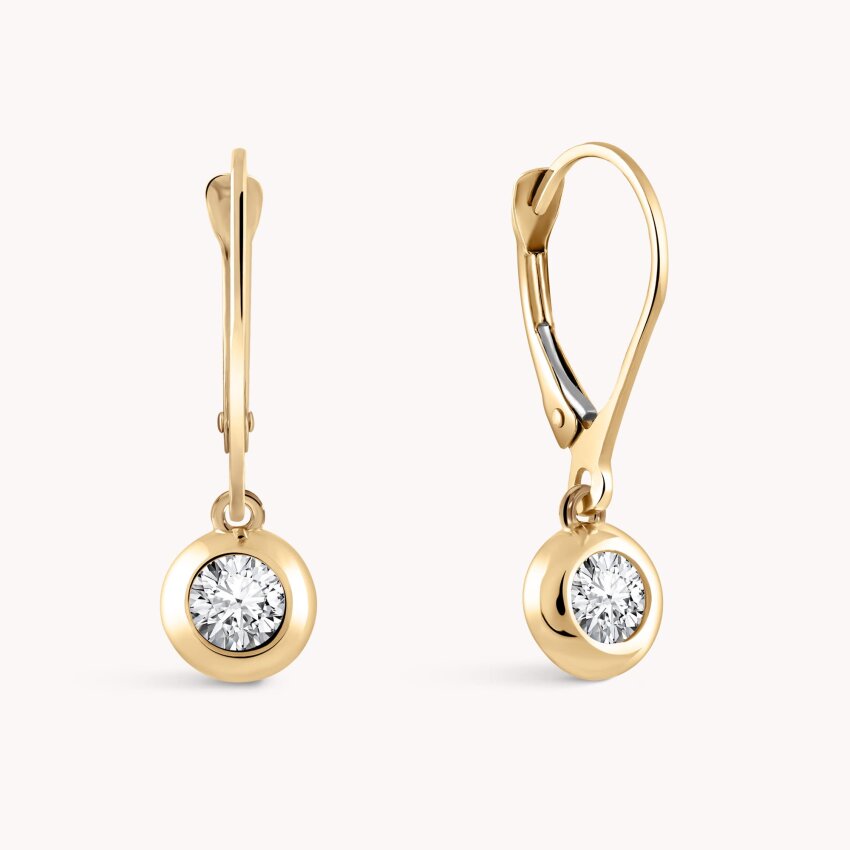 Zlatne naušnice Profinjeni sjaj