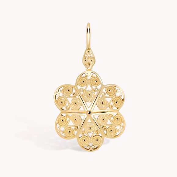 Srebrne naušnice Florentine 18kt Pozlata