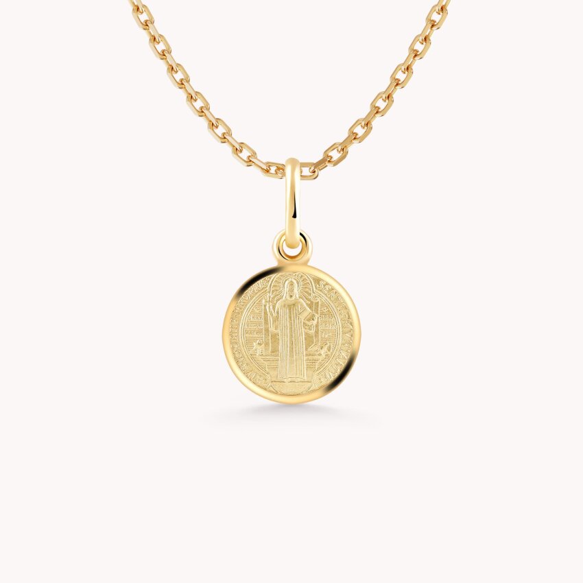 Zlatni privjesak Sveti Benedikt