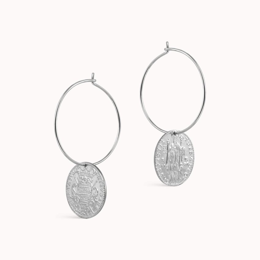 Srebrne naušnice Dubrovnik