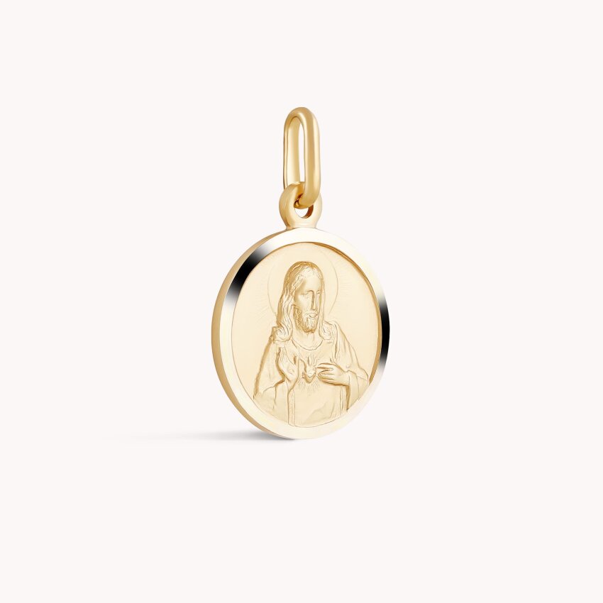 Zlatni privjesak Isus Krist