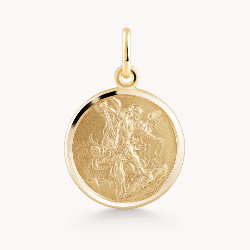 Zlatni privjesak Anđeo Mihael