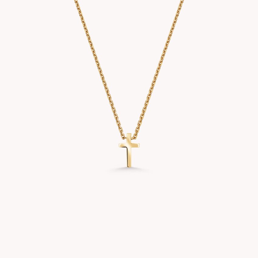 Zlatna ogrlica Križ